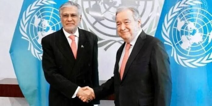 UN Chief, Pakistan FM Discuss Regional Peace, Global Security UN Chief, Pakistan FM Discuss Regional Peace, Global Security