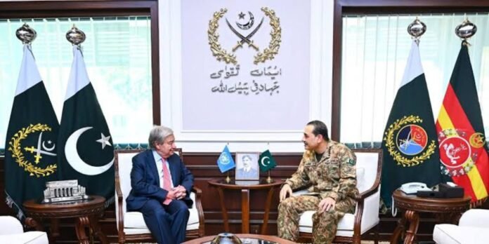 UN Secretary General calls on COAS Field Marshal Syed Asim Munir UN Secretary General calls on COAS Field Marshal Syed Asim Munir