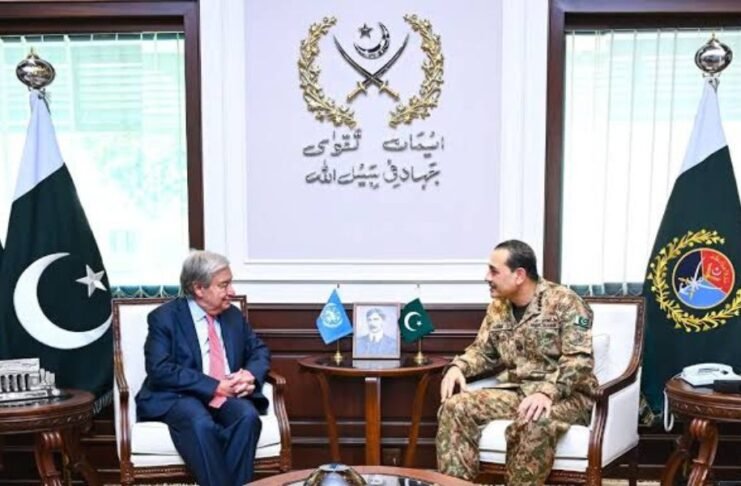 UN Secretary General calls on COAS Field Marshal Syed Asim Munir UN Secretary General calls on COAS Field Marshal Syed Asim Munir