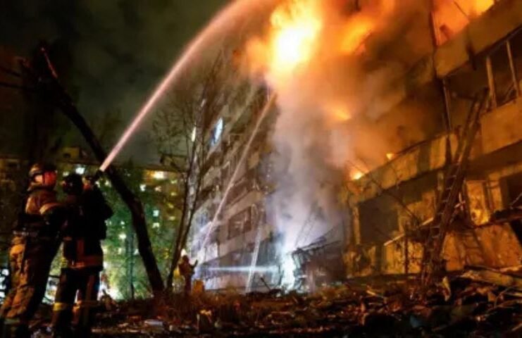 Ukrainian Drones hit Russian data centre Ukrainian drones hit Russia's biggest data centre