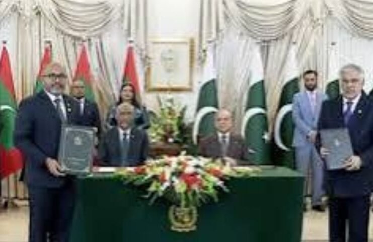 Pakistan, Maldives sign MoUs to boost cooperation in multiple sectors Pakistan, Maldives sign MoUs to boost cooperation in multiple sectors