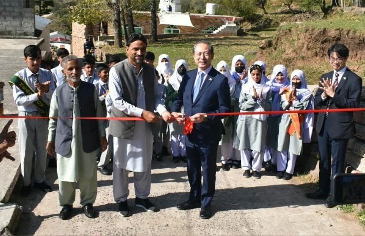 Japan-funded road project to benefit 2,540 residents in Murree Japan-funded road project to benefit 2,540 residents in Murree