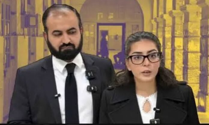 Imaan Mazari, Hadi Ali Chattha sentenced to 10 years in security breach cas Imaan Mazari, Hadi Ali Chattha sentenced to 10 years in security breach cas